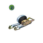 Equipo criquet tensor 25mm de ancho - Gancho J – 6m CMR 1500 Kg